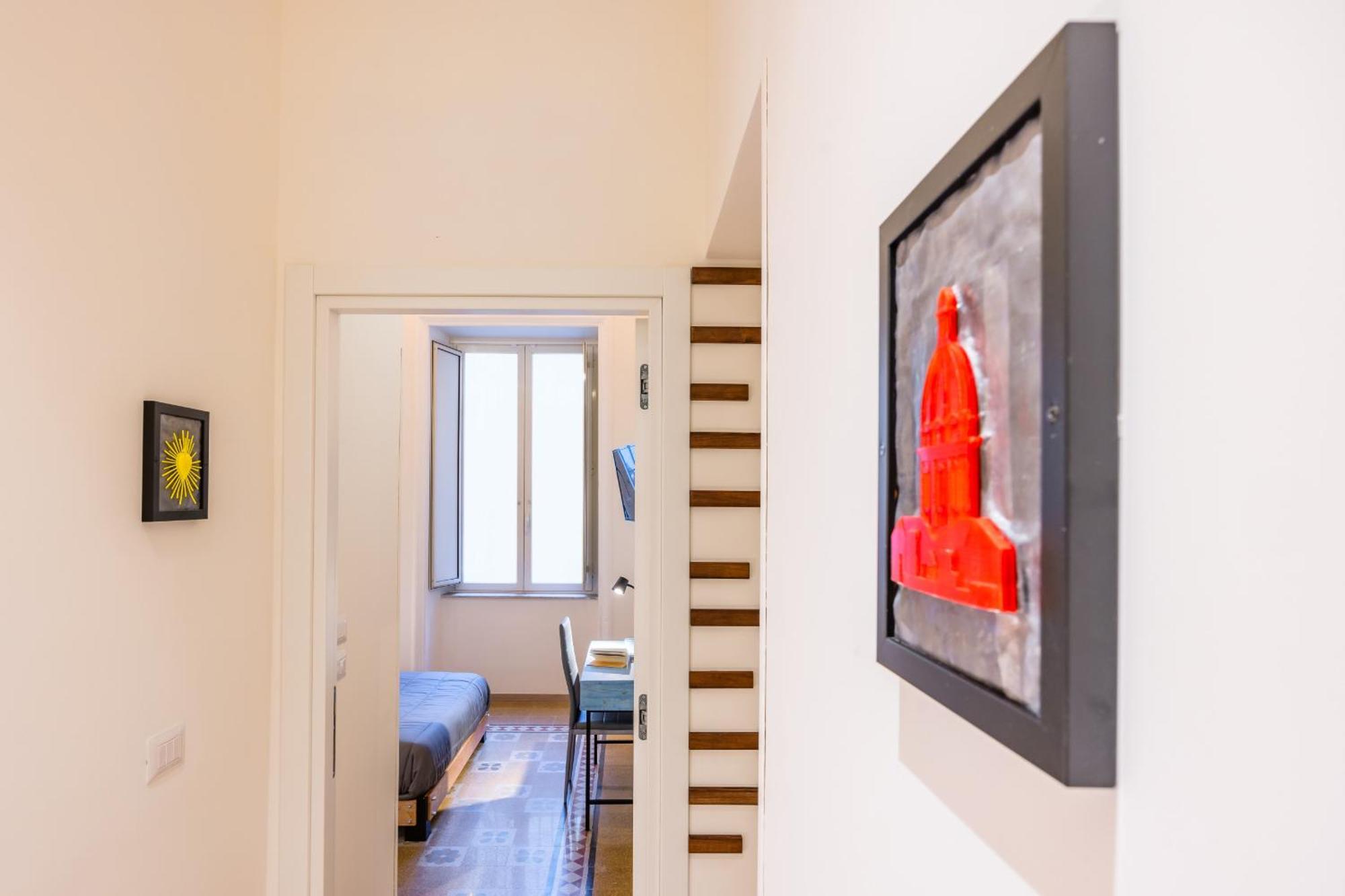 Via Milano Central Station Apartment Napoli Bagian luar foto