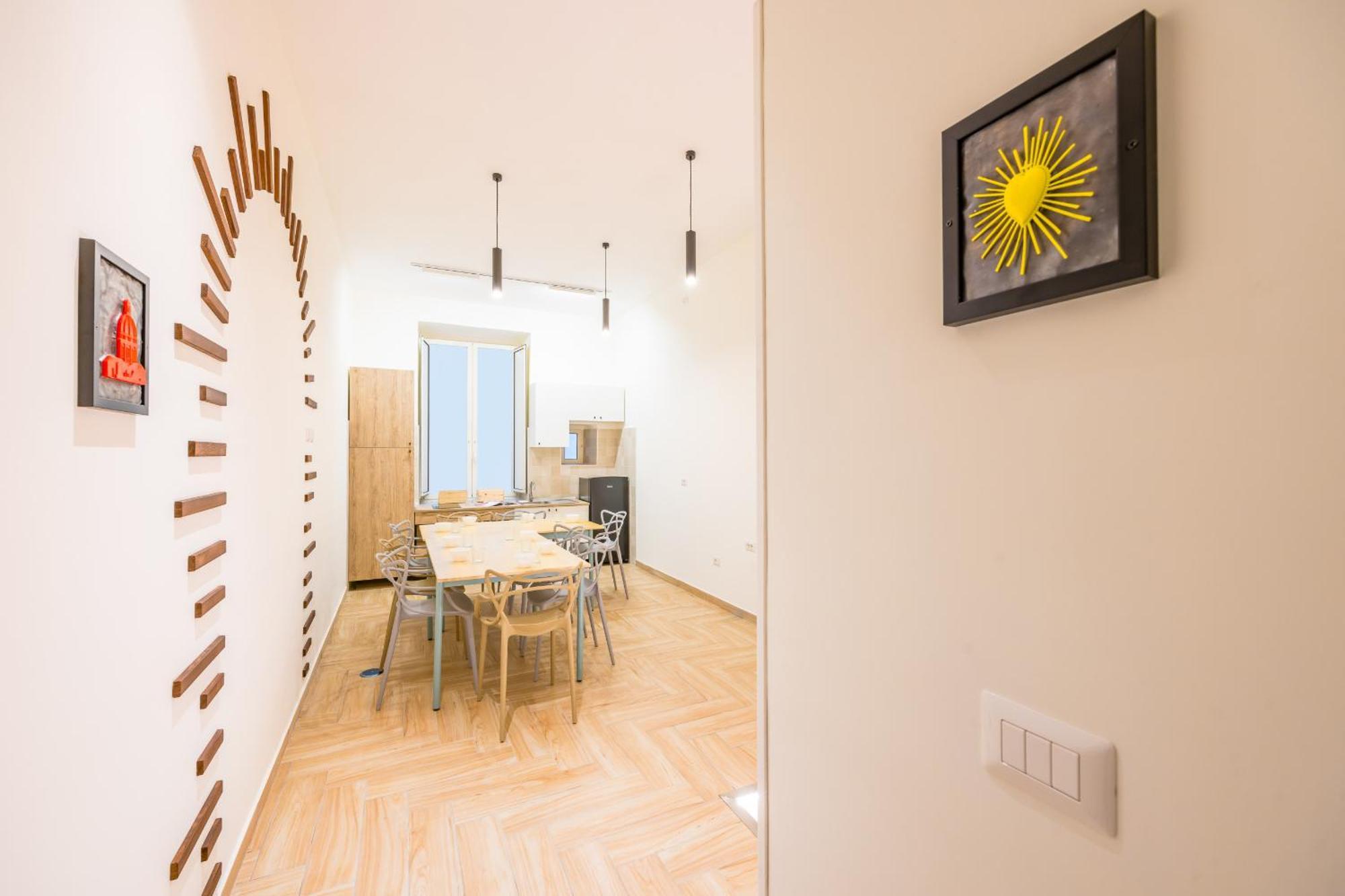 Via Milano Central Station Apartment Napoli Bagian luar foto